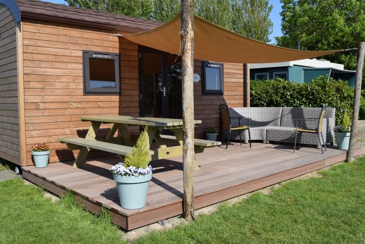 Blokhut overnachten op de boerderij